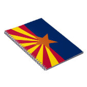 Arizona Flag, Amerikaan de kopperstaat Notitieboek (Rechterzijde)