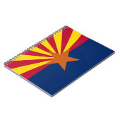 Arizona Flag, Amerikaan de kopperstaat Notitieboek (Linkerzijde)