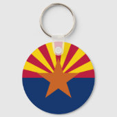 Arizona Flag, Amerikaan de kopperstaat Sleutelhanger (Voorkant)