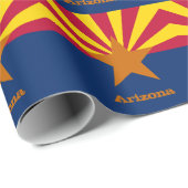 Arizona Flag & Arizona geeft Amerika/sportliefhebb Cadeaupapier (Rol Hoek)