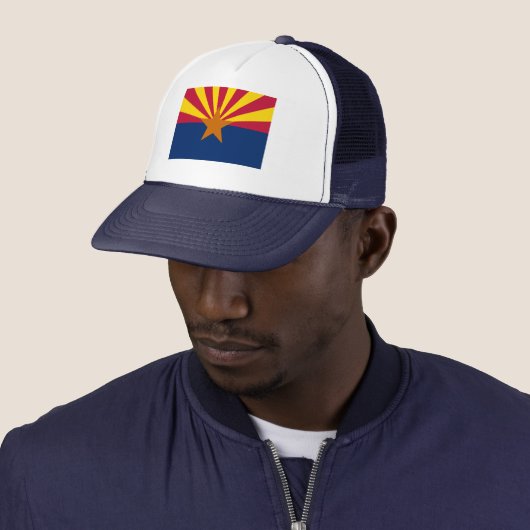 Arizona Flag & Arizona State USA mode/sport fan Trucker Pet (In situ)