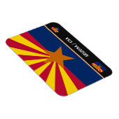 Arizona Flag & Arizona State USA/reis America Magneet (Rechterzijde)