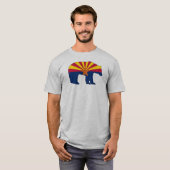 Arizona Flag Bear T-shirt (Voorkant volledig)
