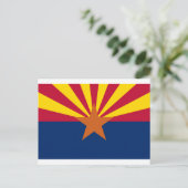 ARIZONA FLAG BRIEFKAART (Staand voorkant)