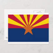 ARIZONA FLAG BRIEFKAART (Voorkant / Achterkant)