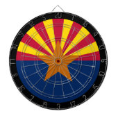 Arizona Flag Dartboard & Arizona/USA-spelraad Dartbord (Voorkant)