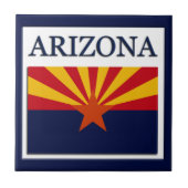 Arizona Flag Design Tegel Tegeltje (Voorkant)