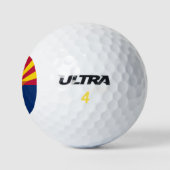 ARIZONA FLAG GOLFBALLEN (Logo)