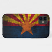 Arizona Flag Grunge iPhone 5 Barely Daar Hoesje (Achterkant (horizontaal))