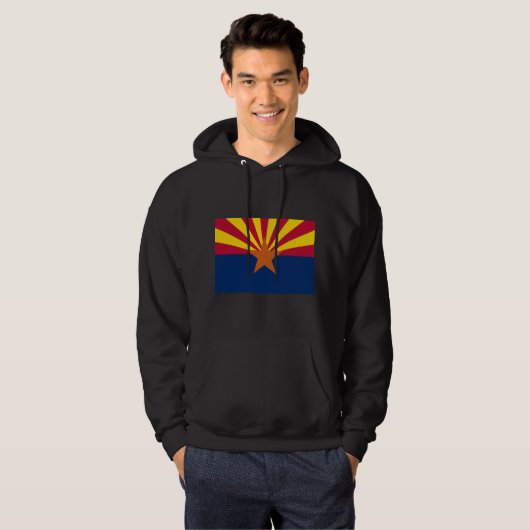 ARIZONA FLAG HOODIE (Voorkant volledig)