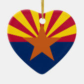 Arizona Flag Keramisch Ornament (Voorkant)