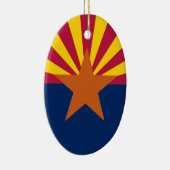 Arizona Flag Keramisch Ornament (Rechts)