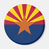 Arizona Flag Magnet (Voorkant)