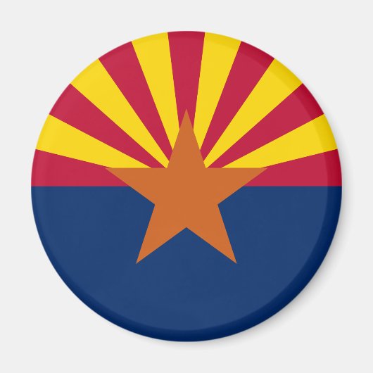 Arizona Flag Magnet (Voorkant)