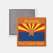 Arizona Flag Magnet (Voorkant / Achterkant)