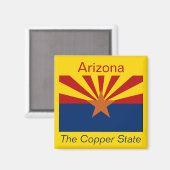 Arizona Flag Magnet (Voorkant / Achterkant)
