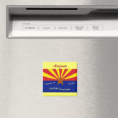 Arizona Flag Magnet (Insitu (Vaatwasser))