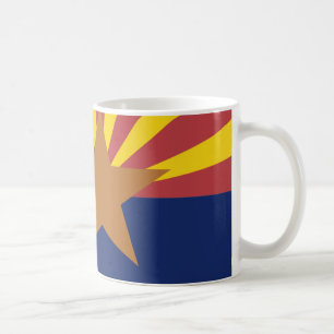 Arizona Flag Map Koffiemok