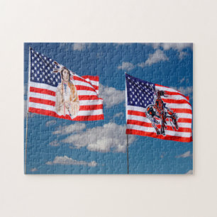 Arizona Flag Monument Valley Legpuzzel