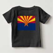 Arizona Flag: Ondergaande Zon van de Zon, de Koper (Achterkant)