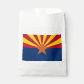 Arizona Flag: Ondergaande Zon van de Zon, de Koper Bedankzakje (Voorkant)