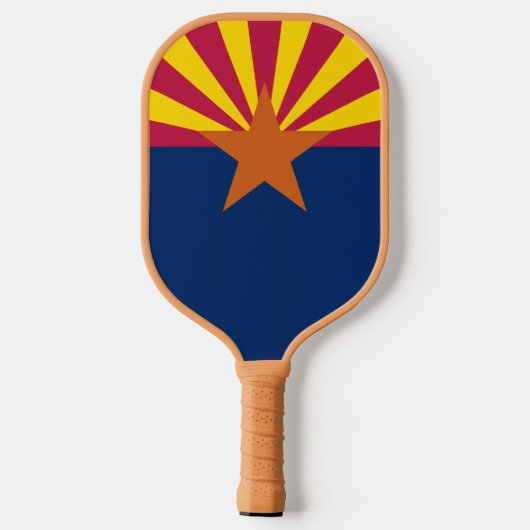 Arizona Flag Pickleball Paddle (Achterkant)