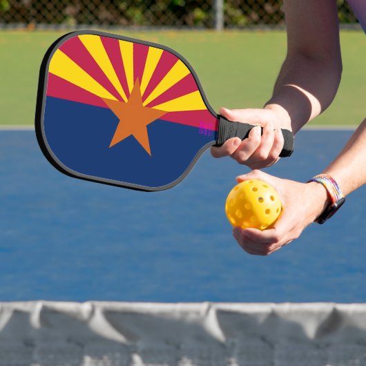 Arizona Flag Pickleball Paddle (Insitu)