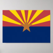 Arizona Flag Poster (Voorkant)