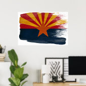 Arizona Flag Posters (Thuiskantoor)