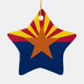 Arizona Flag Star Ornament (Voorkant)