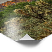 Arizona Four Peaks Mountain Colorful Clouds Sunset Foto Afdruk (Hoek)