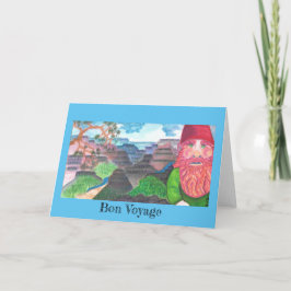 Arizona Garden Gnome Selfie Kaart