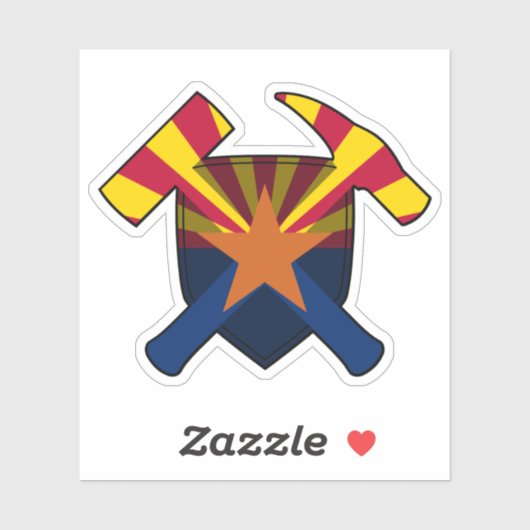 Arizona Geoloog Vinyl Sticker (Vel)