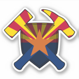 Arizona Geoloog Vinyl Sticker