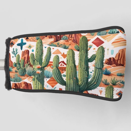 Arizona gethematiseerd met Cactus Golfheadcover (Voorkant)