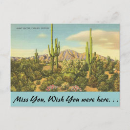 Arizona, Giant Cactus Briefkaart