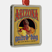 Arizona Gilamonster Metalen Ornament (Rechts)