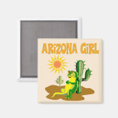 Arizona Girl Magneet (Voorkant / Achterkant)