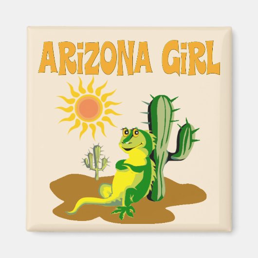 Arizona Girl Magneet (Voorkant)