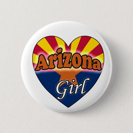 Arizona Girl Ronde Button 5,7 Cm (Voorkant)