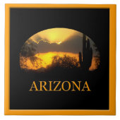 Arizona Gold Sunset Tile Tegeltje (Voorkant)