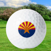 Arizona Golf Balls, staatsvlag/patriotten Golfballen