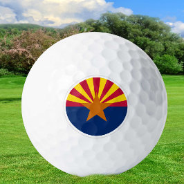 Arizona Golf Balls, staatsvlag/patriotten Golfballen