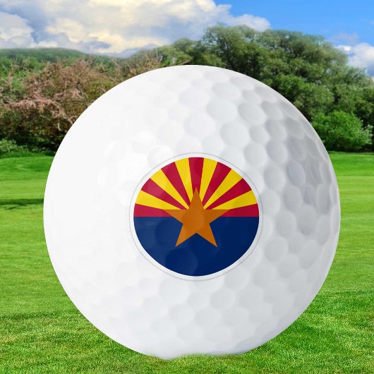 Arizona Golf Balls, staatsvlag/patriotten Golfballen