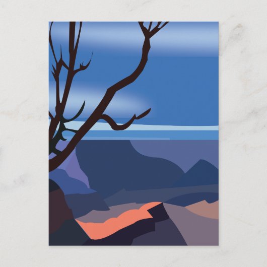 Arizona Grand Canyon Briefkaart (Voorkant)