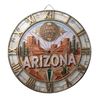 Arizona Grand Canyon Gold Tone Dartbord