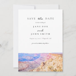 Arizona Grand Canyon slaat de datum op Save The Date
