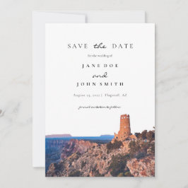 Arizona Grand Canyon slaat de datum op Save The Date