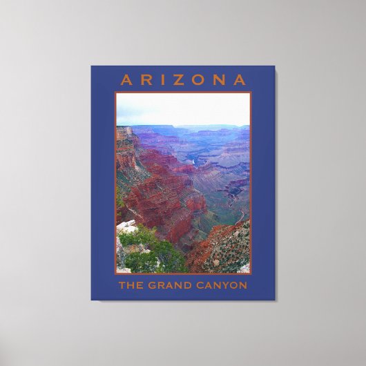 Arizona, Grand Canyon, South Rim Canvas (Voorkant)