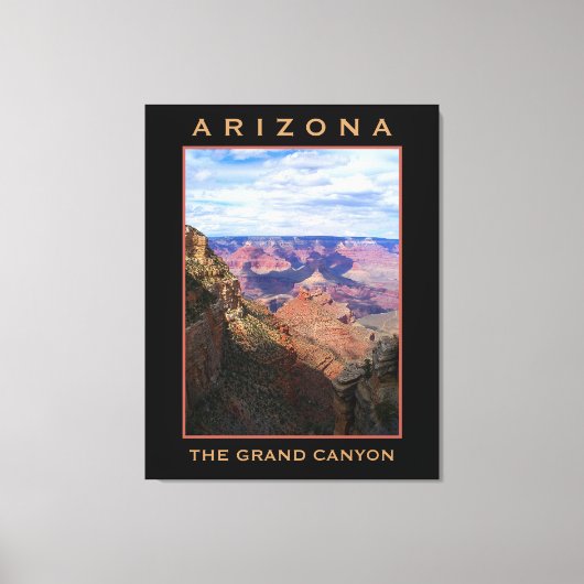 Arizona, Grand Canyon, South Rim Canvas (Voorkant)